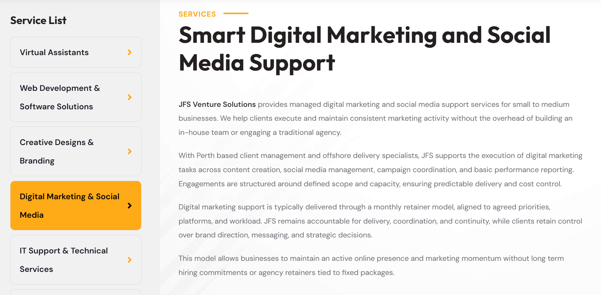 JFS Digital Marketing Service